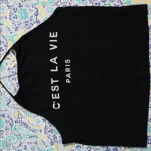 Black Brandy Melville Halter Top